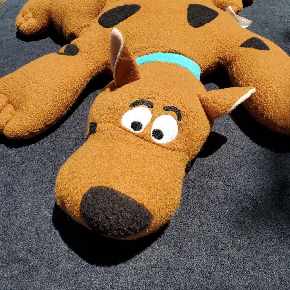 Vintage Scooby-Doo 1998 36” Flat Laying Jumbo Plush Pillow Cartoon Network